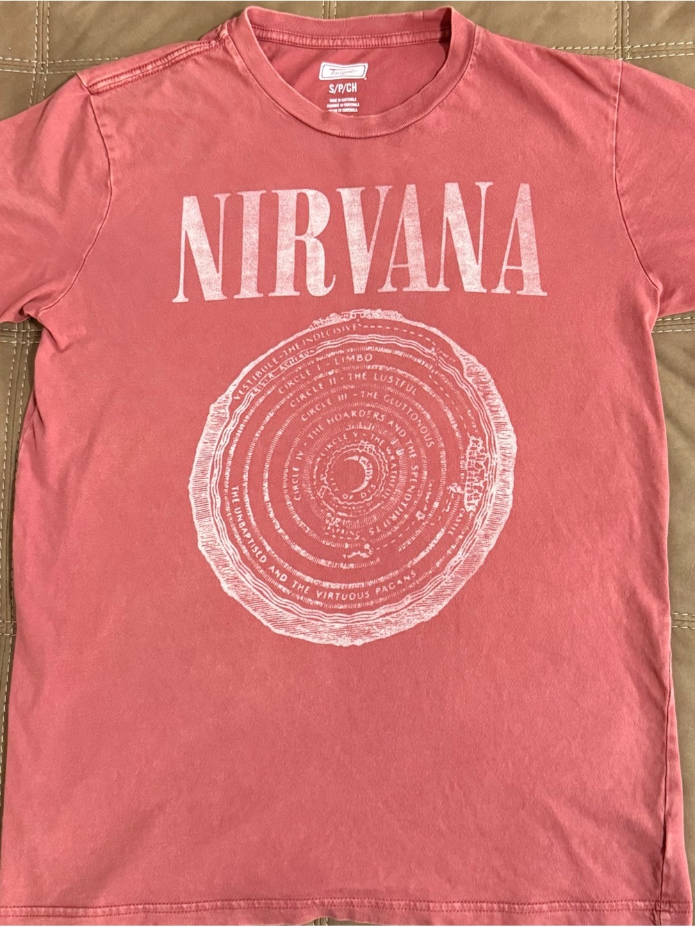 Nirvana Coral Graphic Short Sleeve Tee - Men's Crewneck
